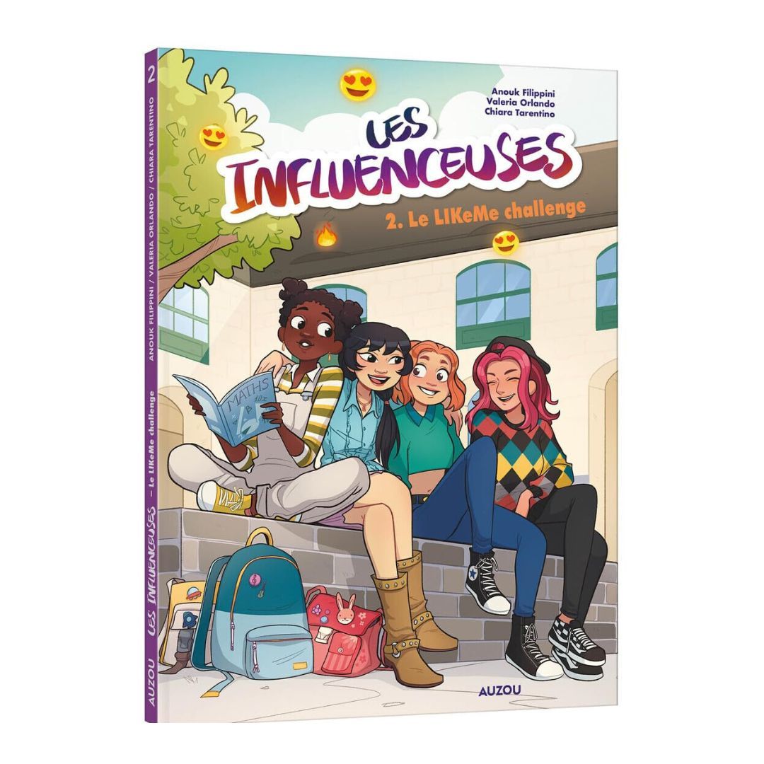 Auzou - Les Influenceuses Tome 2 – Le Like Me Challenge