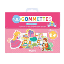 Auzou - Ma pochette de 100 gommettes Princesses