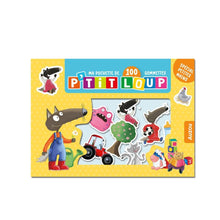 Auzou - 100 gommettes P'tit Loup repositionnables