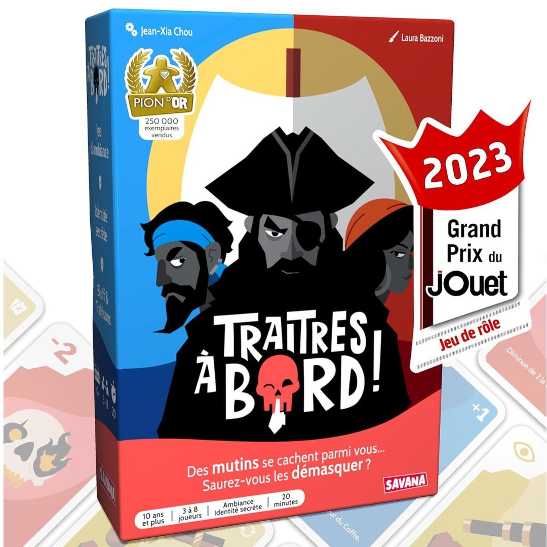 Savana - Traîtres à Bord – Jeu de Bluff et Identité Secrète