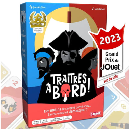 Savana - Traîtres à Bord – Jeu de Bluff et Identité Secrète