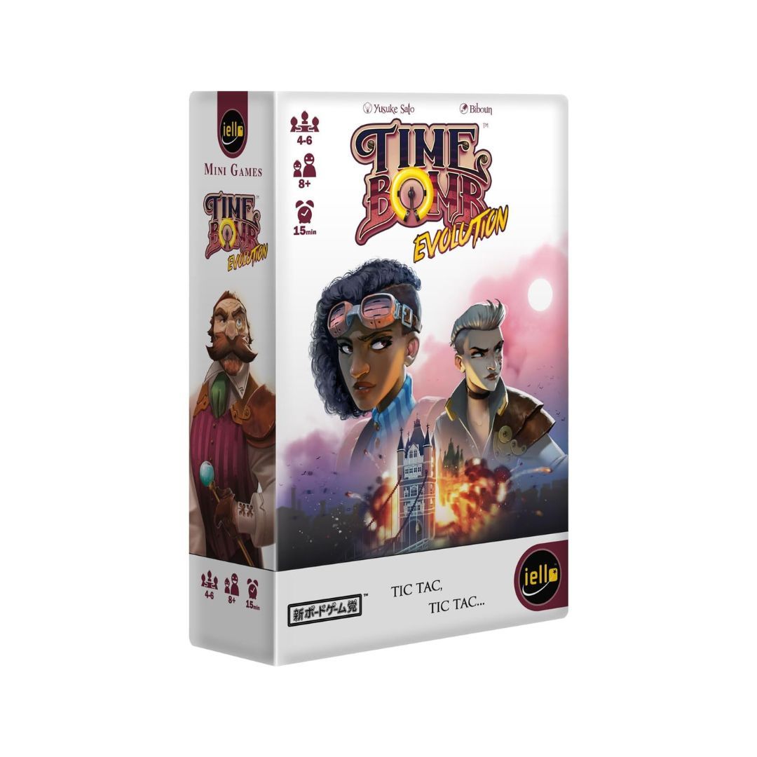 IELLO - Timebomb Évolution – Jeu de Bluff et Déduction