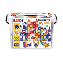 LUDI - Construction Magnétique XXL 100 Pièces