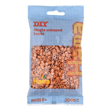 Hama - Perles à repasser Marron Clair 1000 pièces