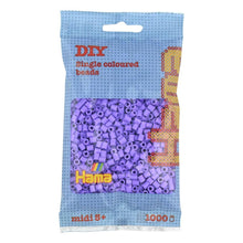 Hama - Perles à repasser violet 1000