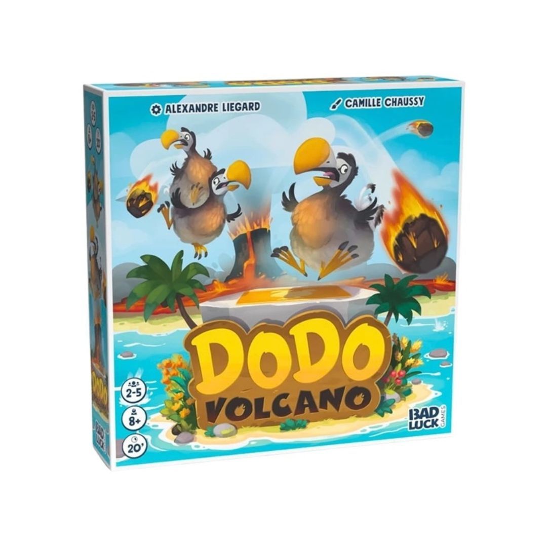 Bad Luck Games - Dodo Volcano – Jeu de plateau familial