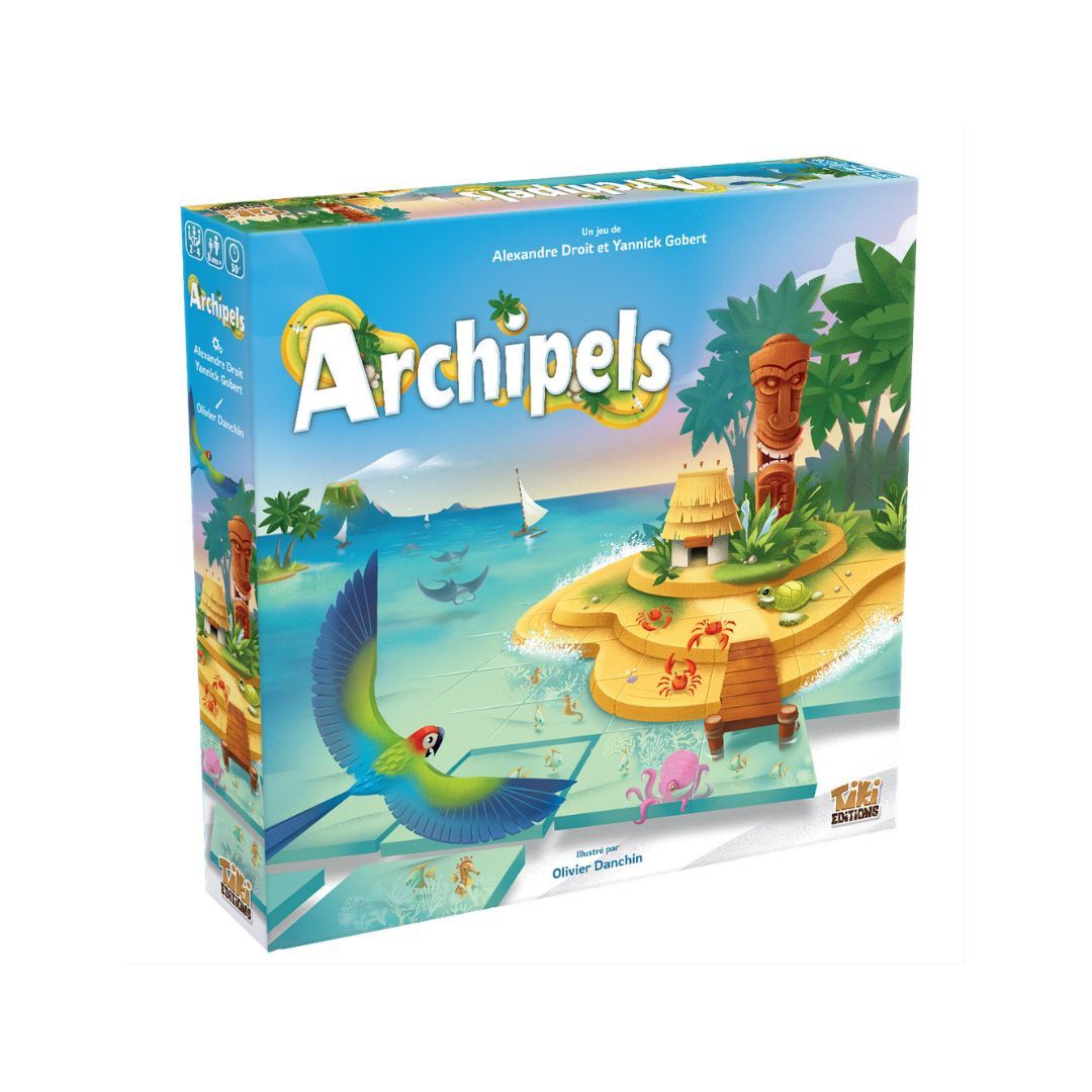 Tiki Editions - Archipels – Jeu de société stratégique d’îles polynésiennes