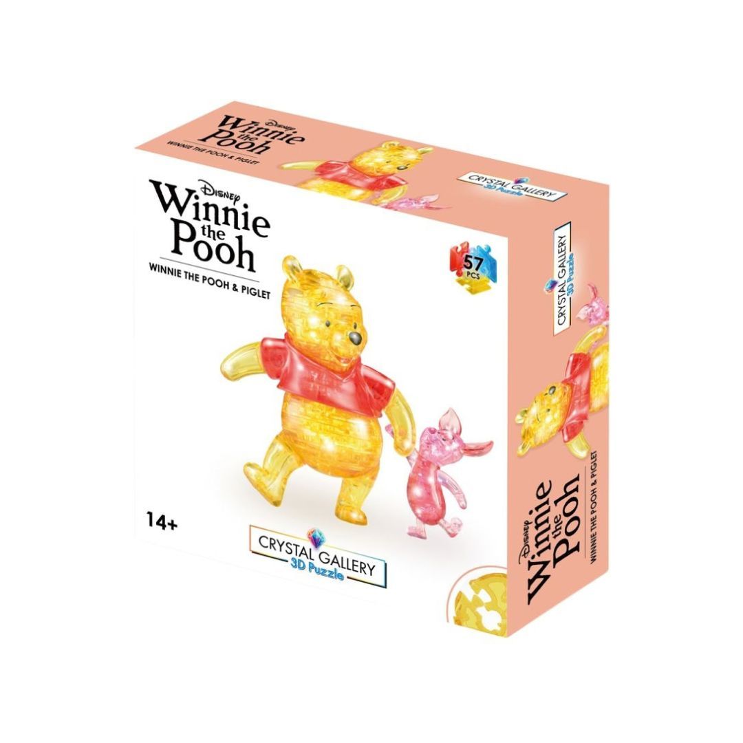 Gigamic - Puzzle 3D Crystal Disney Winnie & Porcinet