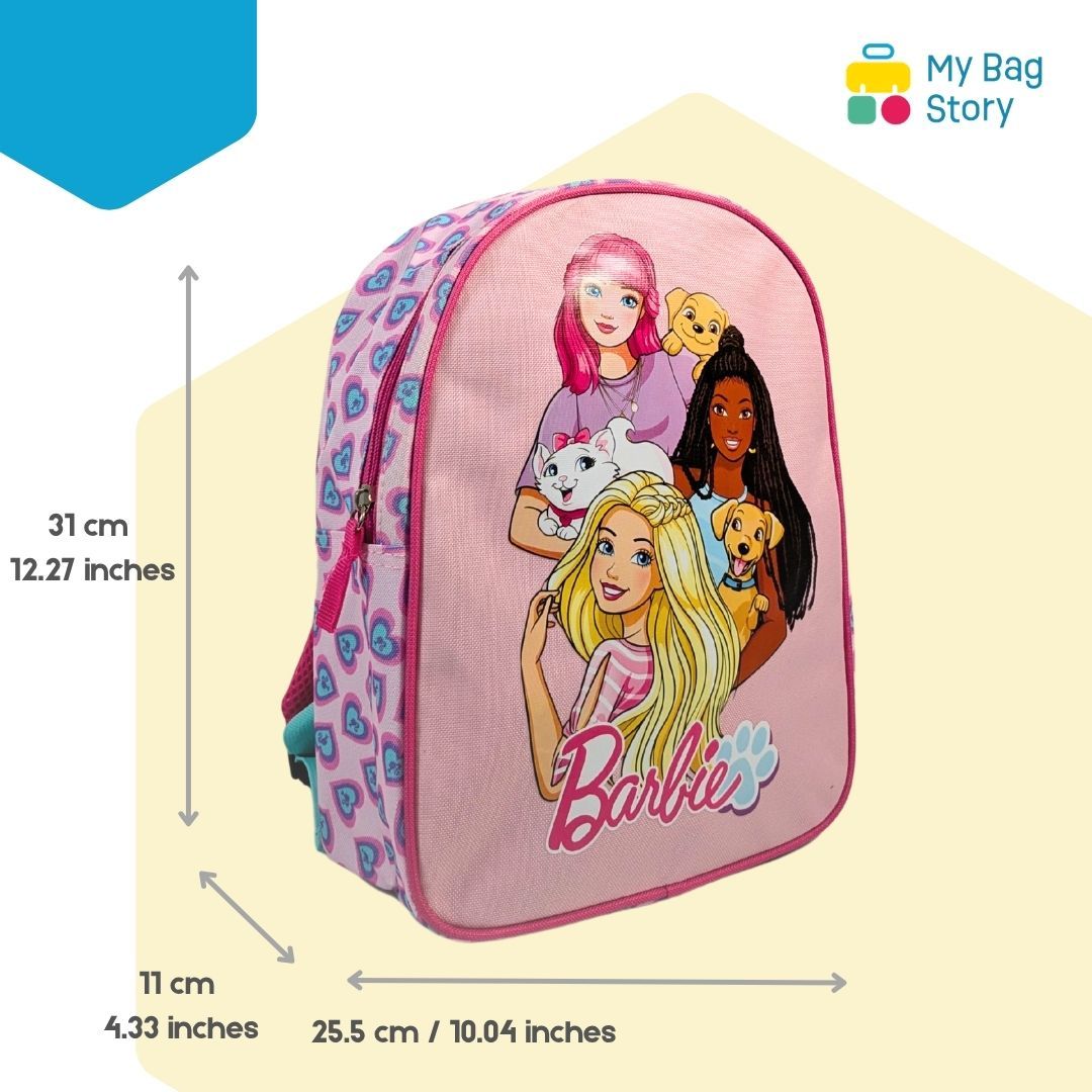 Mybagstory - Sac à dos Barbie Fille Maternelle