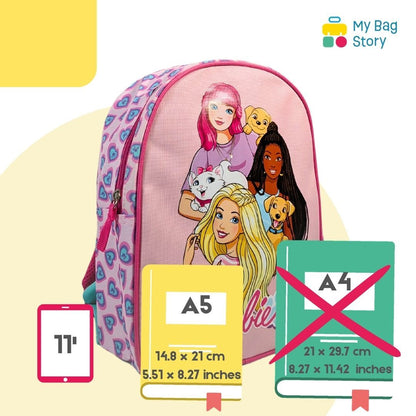 Mybagstory - Sac à dos Barbie Fille Maternelle