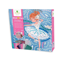 Au Sycomore - Stick'n Fun - Mosaïques Princesses Ballerines - 5 Tableaux