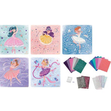 Au Sycomore - Stick'n Fun - Mosaïques Princesses Ballerines - 5 Tableaux
