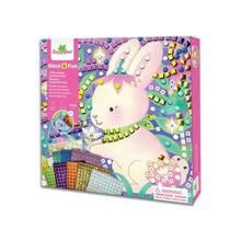 Au Sycomore - Stick'n Fun Mosaïques Les Animaux Doux – Kit Créatif 3 Tableaux