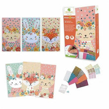 Au Sycomore - Stick'N Fun – 3 Mosaïques Animaux Doux – Dès 5 ans