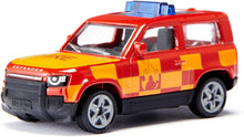 Siku - 1568 - Land Rover Defender Pompiers