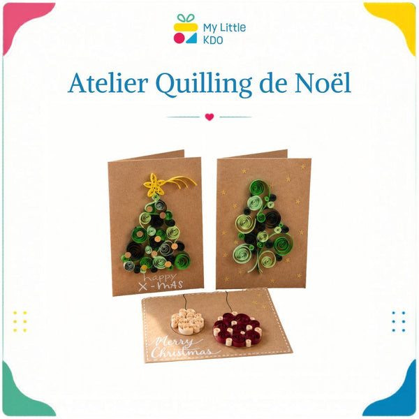 Atelier Quilling de Noël – samedi 5 décembre à 14 h
