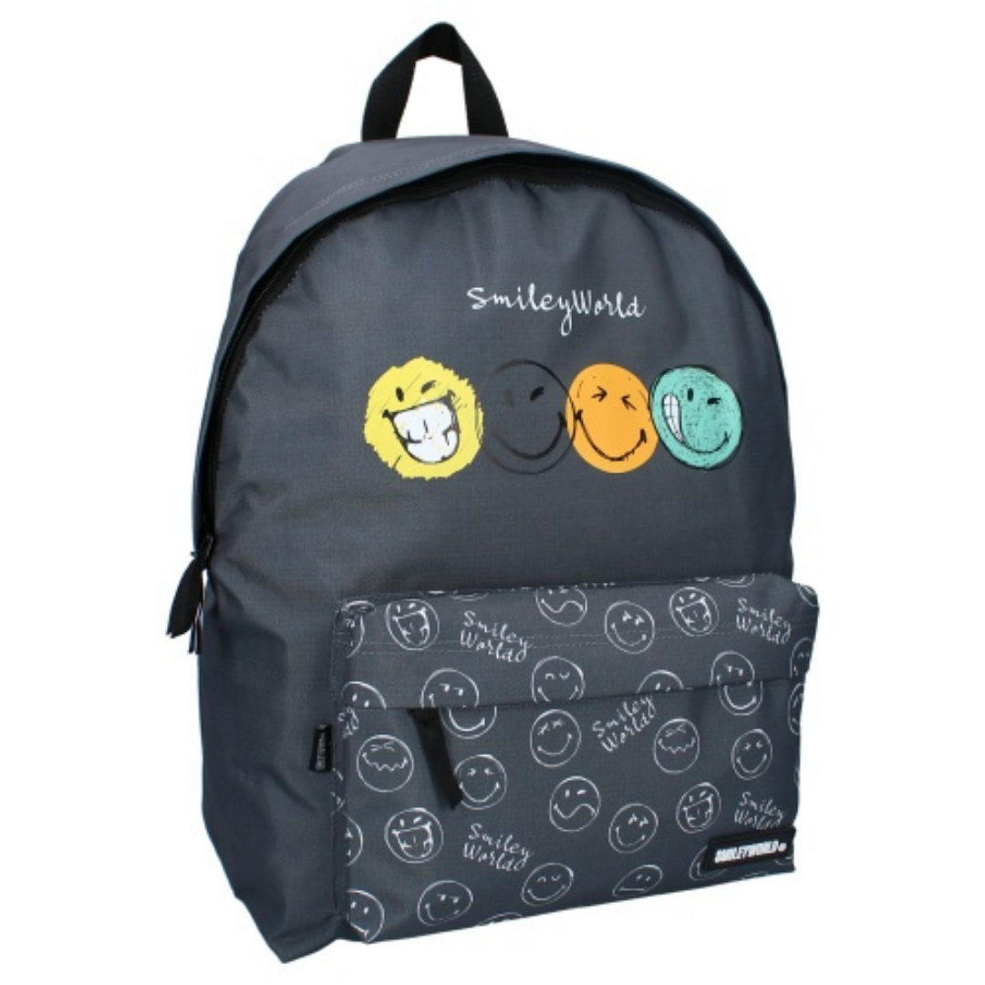 Mybagstory - Sac à dos SmileyWorld Noir
