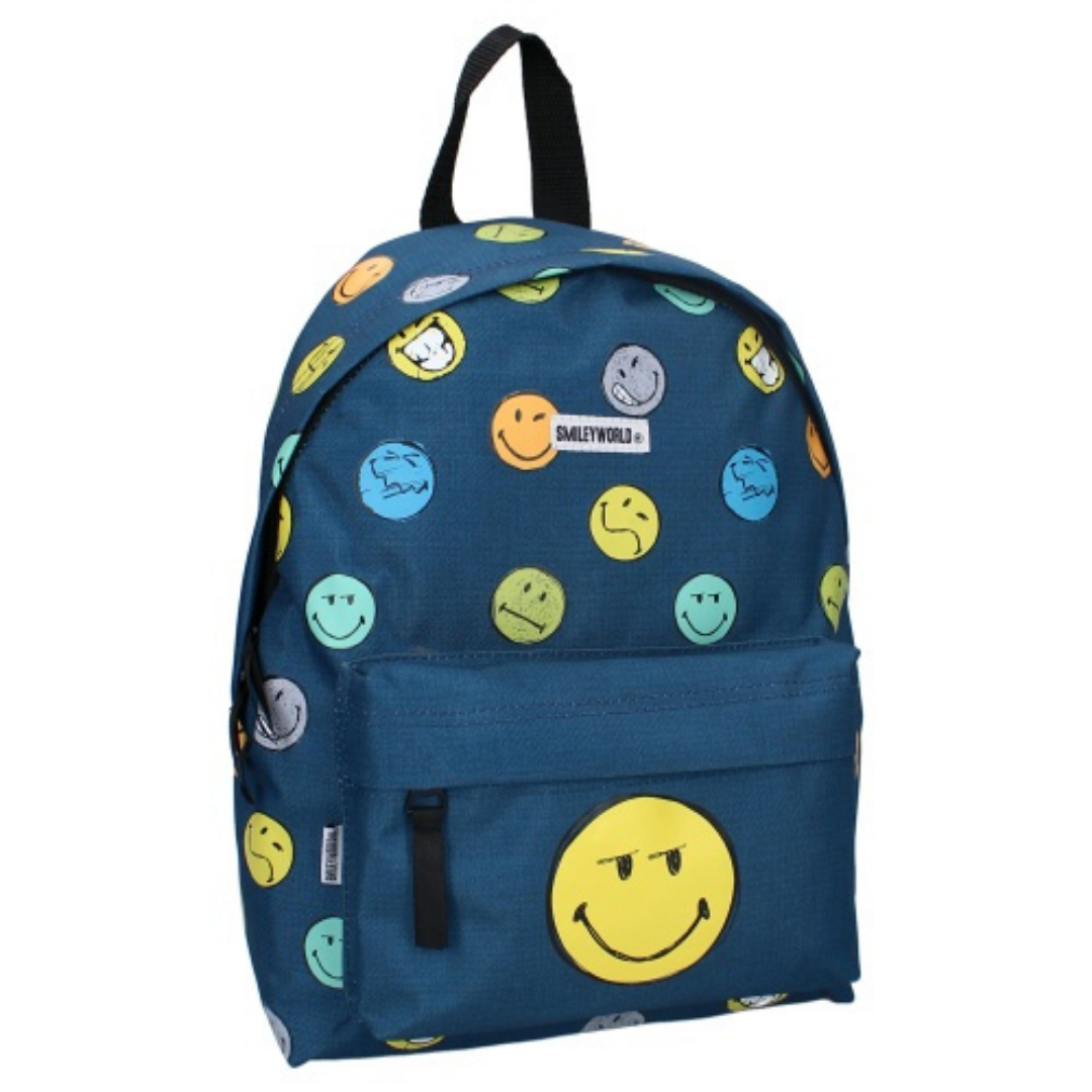Mybagstory - Sac à dos SmileyWorld Bleu