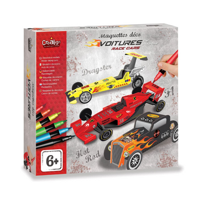 Créa Lign - Maquettes Déco "Voitures de course"