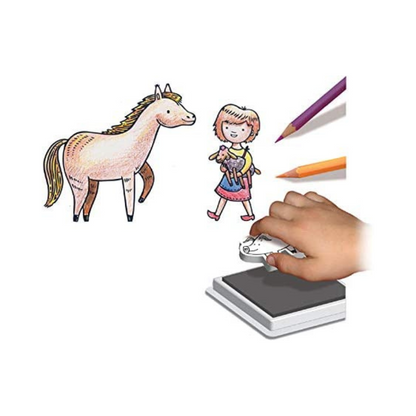 Créa Lign - Personnages à tamponner : Ma Petite Ferme