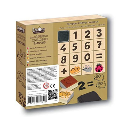 Créa Lign - Coffret Chiffres Animaux