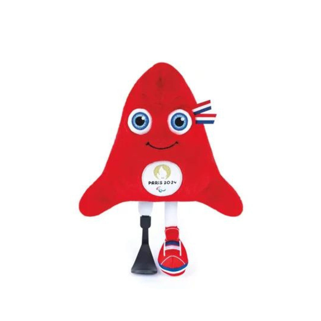 Peluche Mascotte Officielle Jeux Paralympiques Paris 2024 - 28 cm