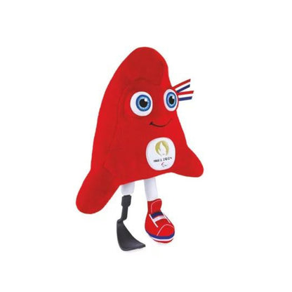 Peluche Mascotte Officielle Jeux Paralympiques Paris 2024 - 28 cm