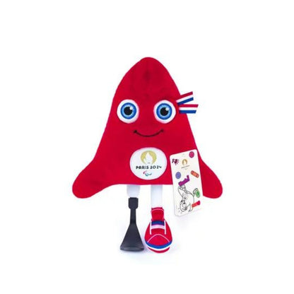 Peluche Mascotte Officielle Jeux Paralympiques Paris 2024 - 28 cm