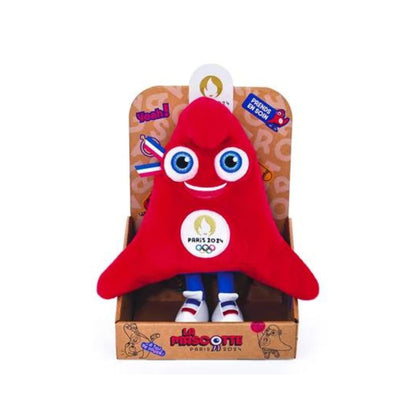 Peluche Mascotte Officielle Jeux Olympiques Paris 2024 - 25 cm - Boîte Display
