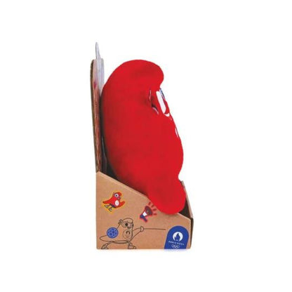 Peluche Mascotte Officielle Jeux Olympiques Paris 2024 - 25 cm - Boîte Display