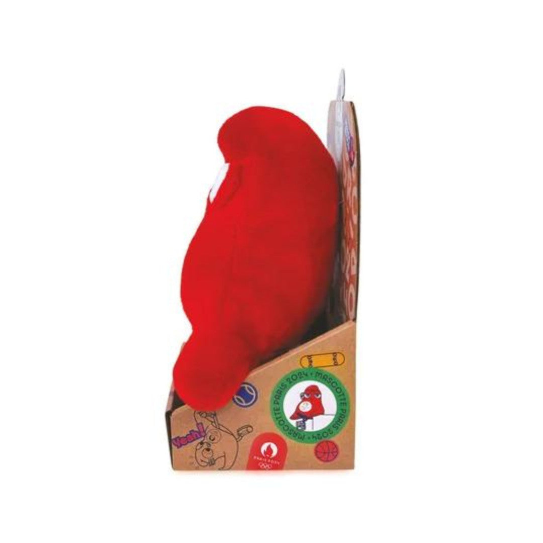 Peluche Mascotte Officielle Jeux Olympiques Paris 2024 - 25 cm - Boîte Display