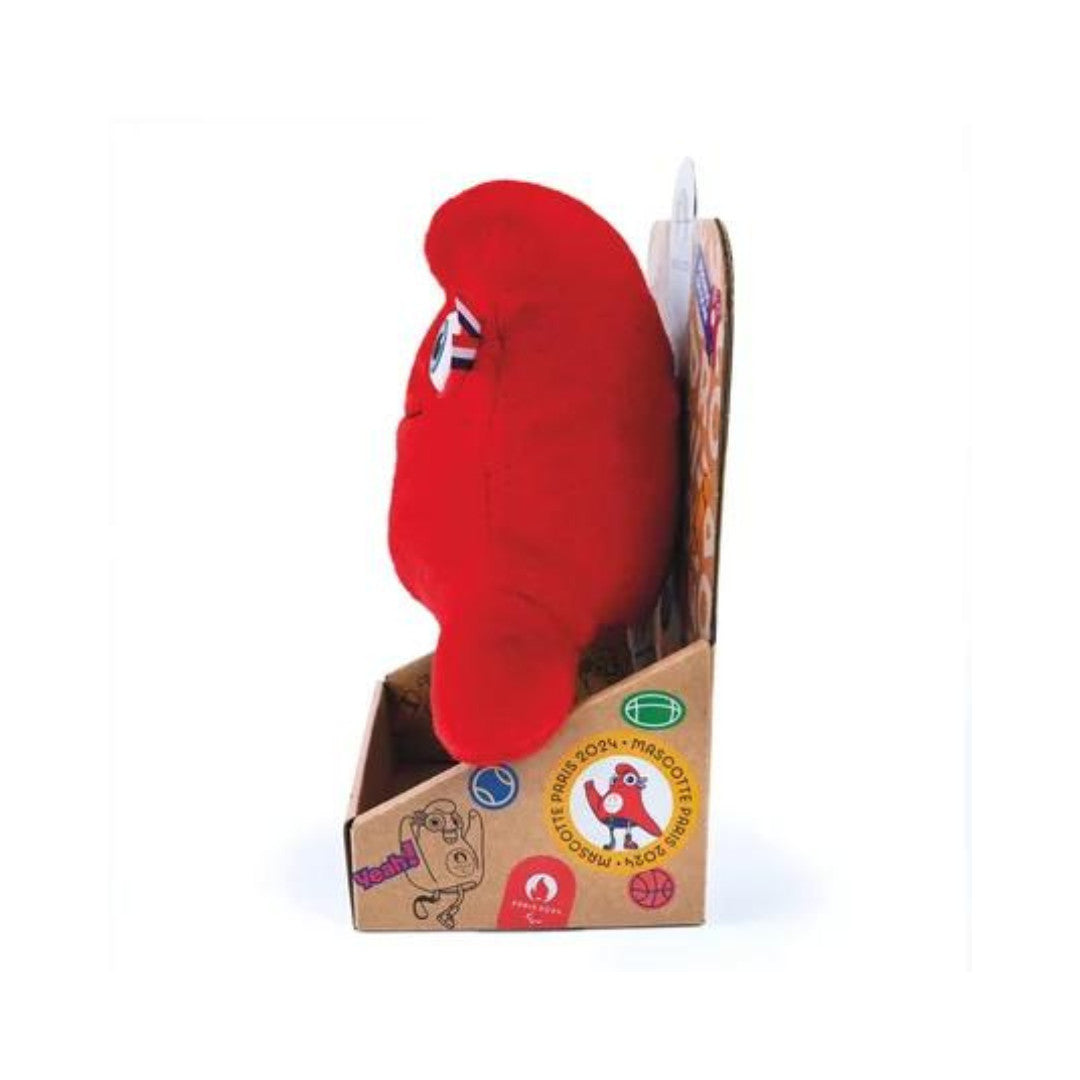 Peluche Mascotte Officielle Jeux Paralympiques Paris 2024 - 28 cm - Boîte Display
