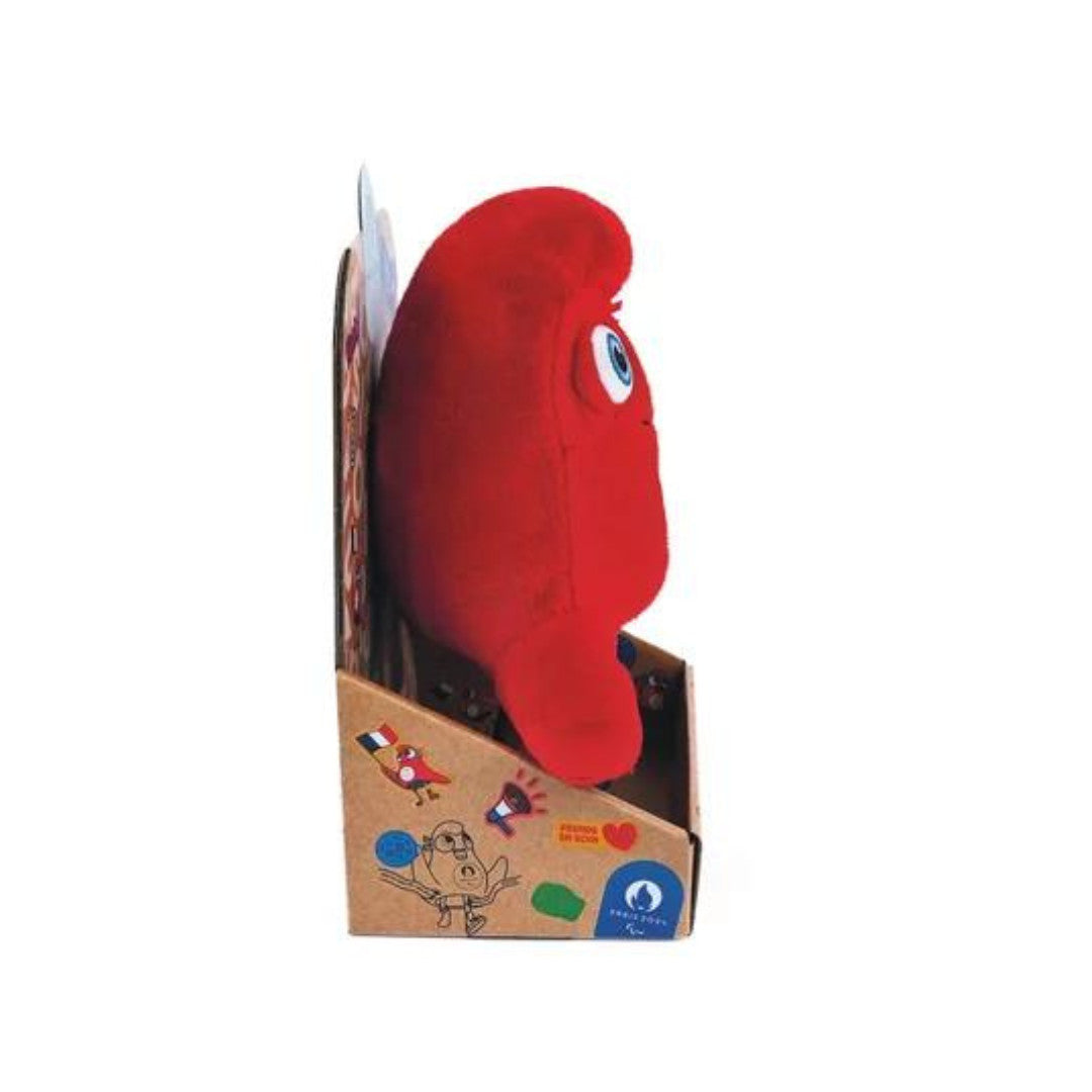 Peluche Mascotte Officielle Jeux Paralympiques Paris 2024 - 28 cm - Boîte Display