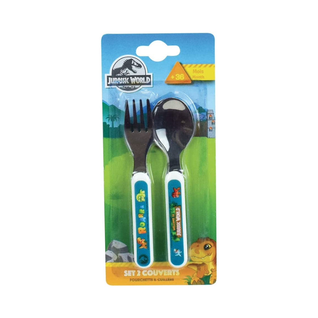 FUN HOUSE Jurassic World Ensemble de couverts