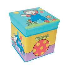 Jemini – Tabouret de rangement pliable T'Choupi - 30 cm