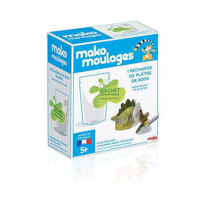 Mako Moulages - Recharge de plâtre 800g