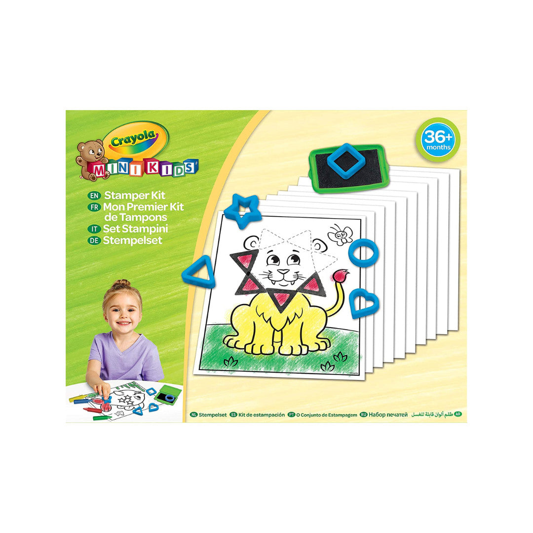 Crayola - Mon 1er kit de tampons Mini Kids
