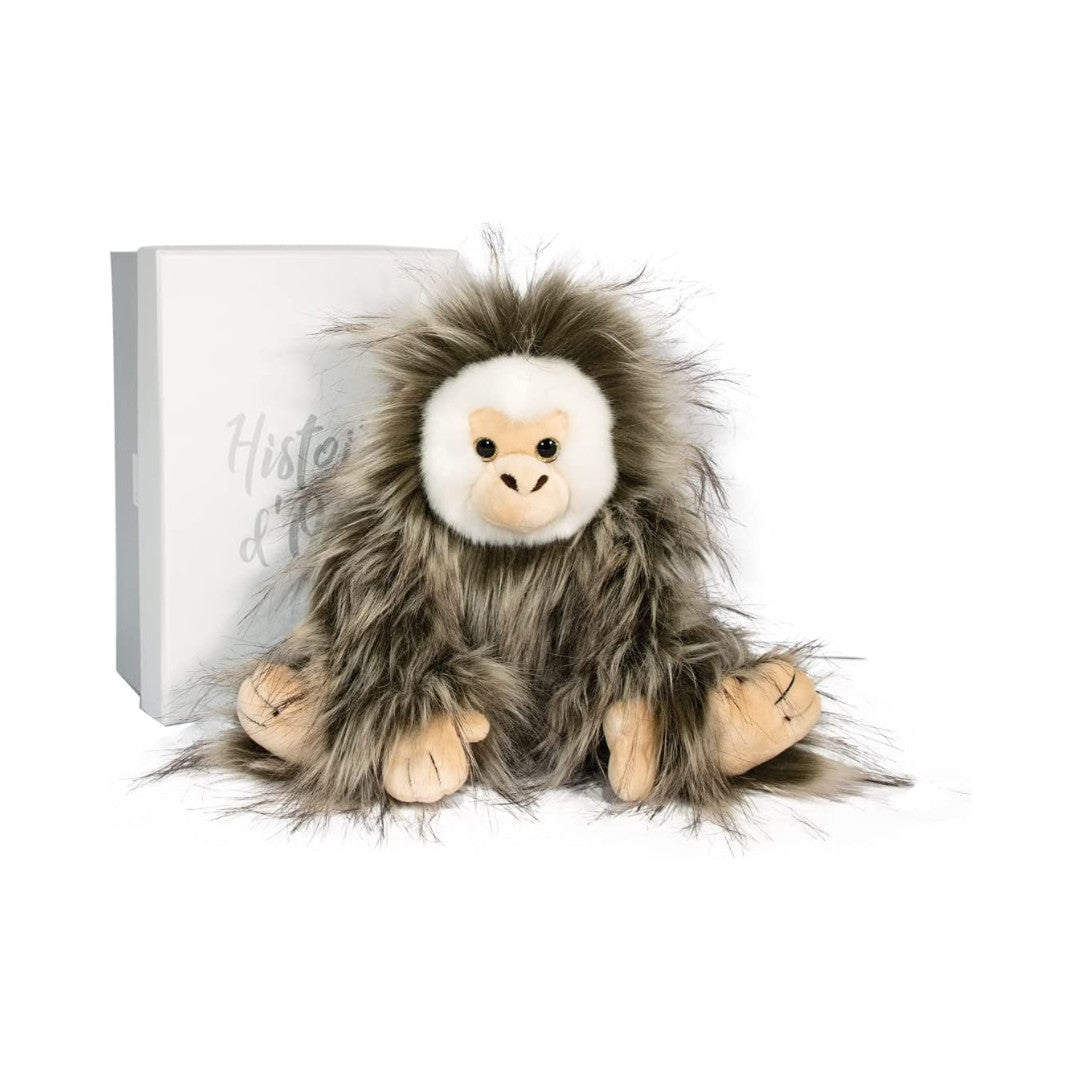 Histoire d’Ours - Peluche Singe Marron - 30 cm