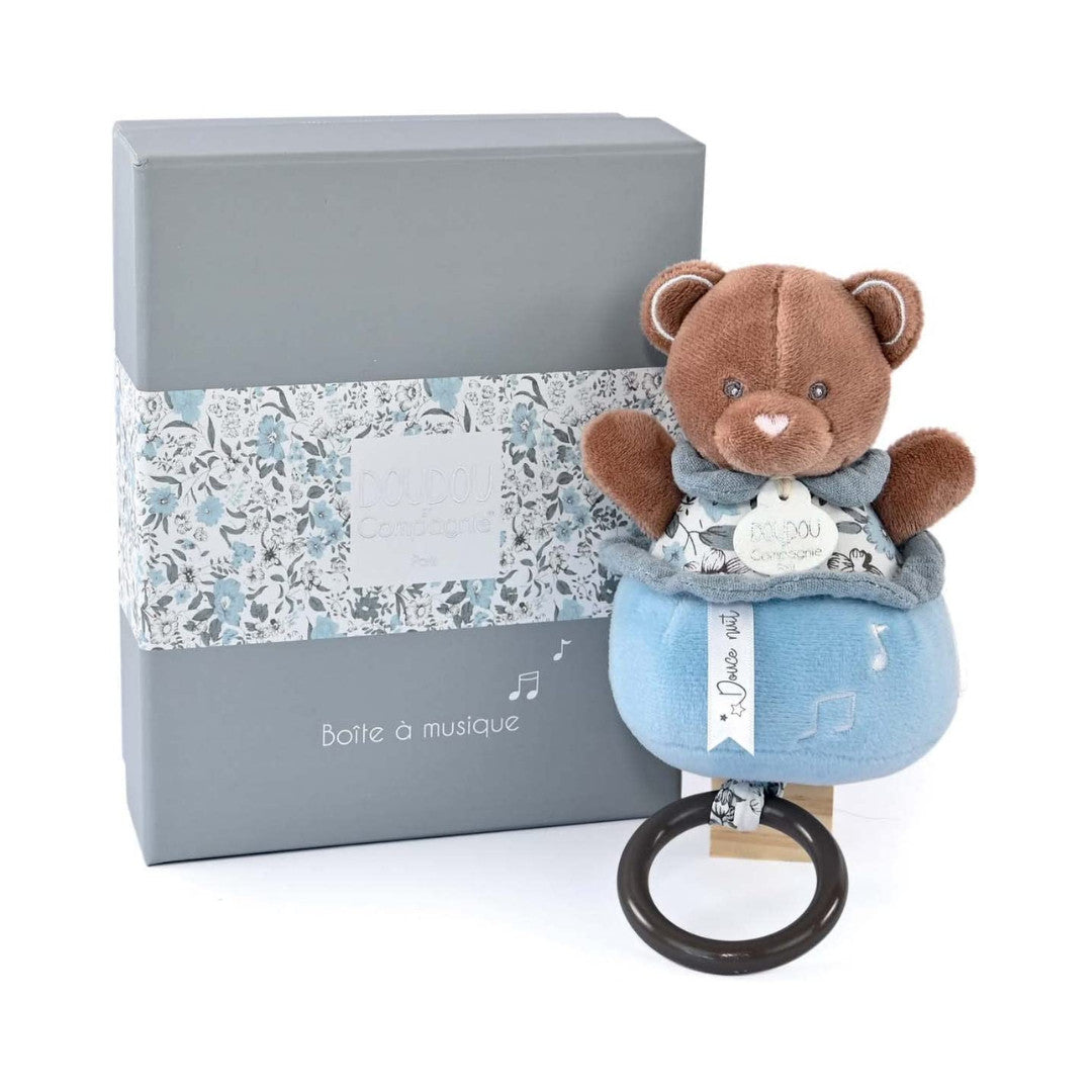 Doudou et Compagnie - Peluche musicale Ours - Boh'Aime