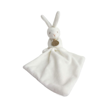 Doudou et Compagnie - Doudou lapin mouchoir - 10 cm - Boîte fleur
