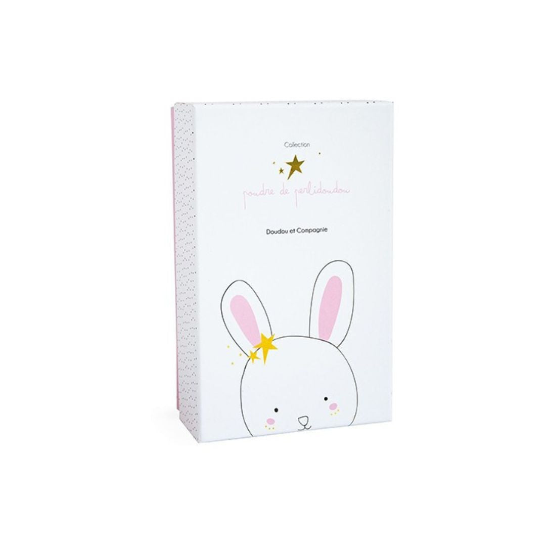 Doudou et Compagnie - Peluche musicale lapin étoile rose - 14 cm
