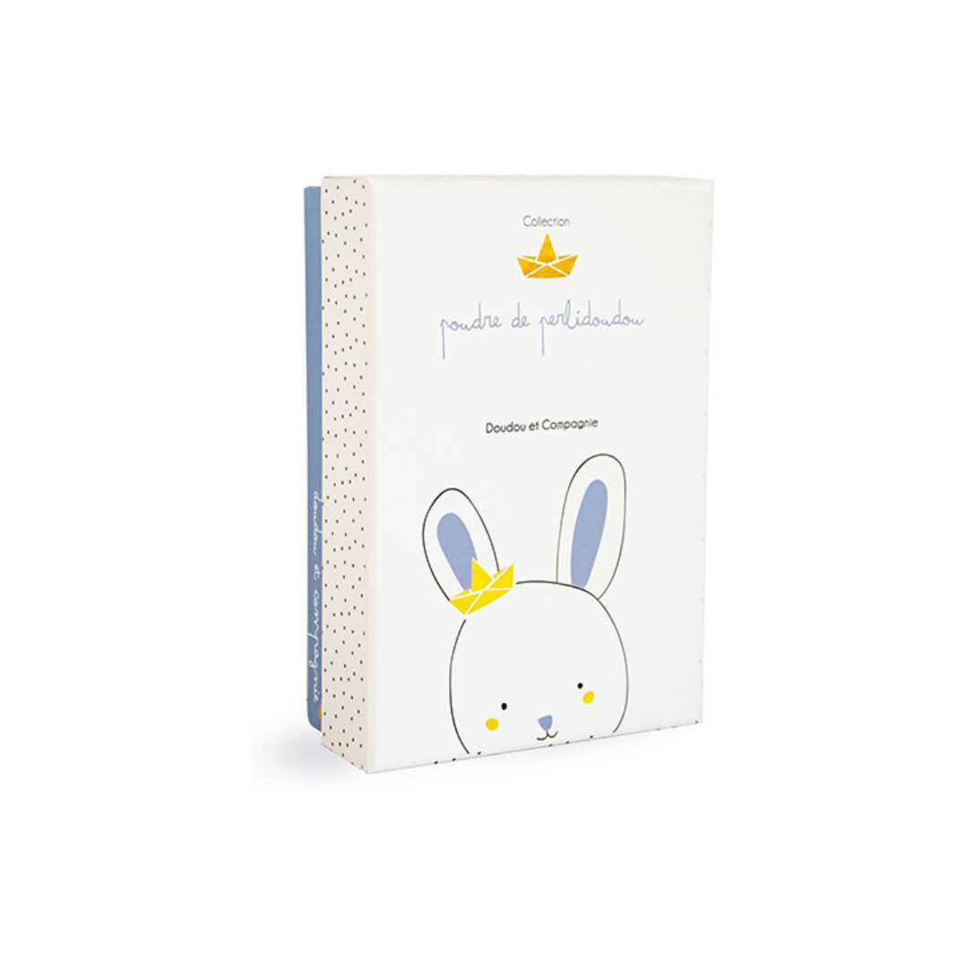 Doudou et Compagnie - Mini doudou attache sucette lapin matelot bleu - 15 cm