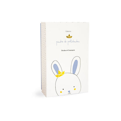Doudou et Compagnie - Peluche lapin matelot bleu - 25 cm