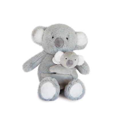 Doudou et Compagnie - Peluche koala avec Bébé - 25 cm - Unicef
