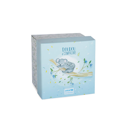 Doudou et Compagnie - Doudou attache sucette peluche Koala - 12 cm - Unicef