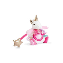 Doudou Et Compagnie – Doudou veilleuse Licorne rose - 20 cm