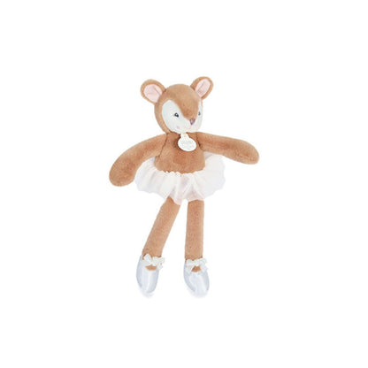 Doudou et Compagnie - Peluche faon Ballerine beige - 30 cm