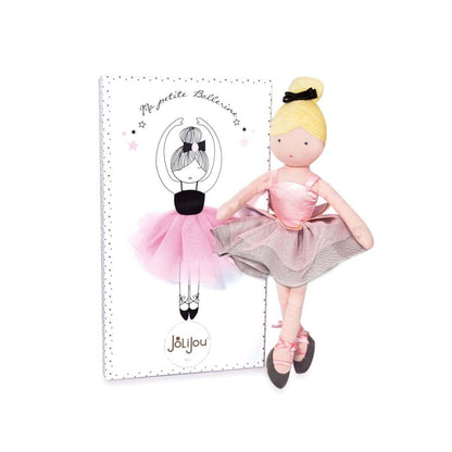 Jolijou - Poupée en tissu danseuse - Margot, ma petite ballerine - 35 cm