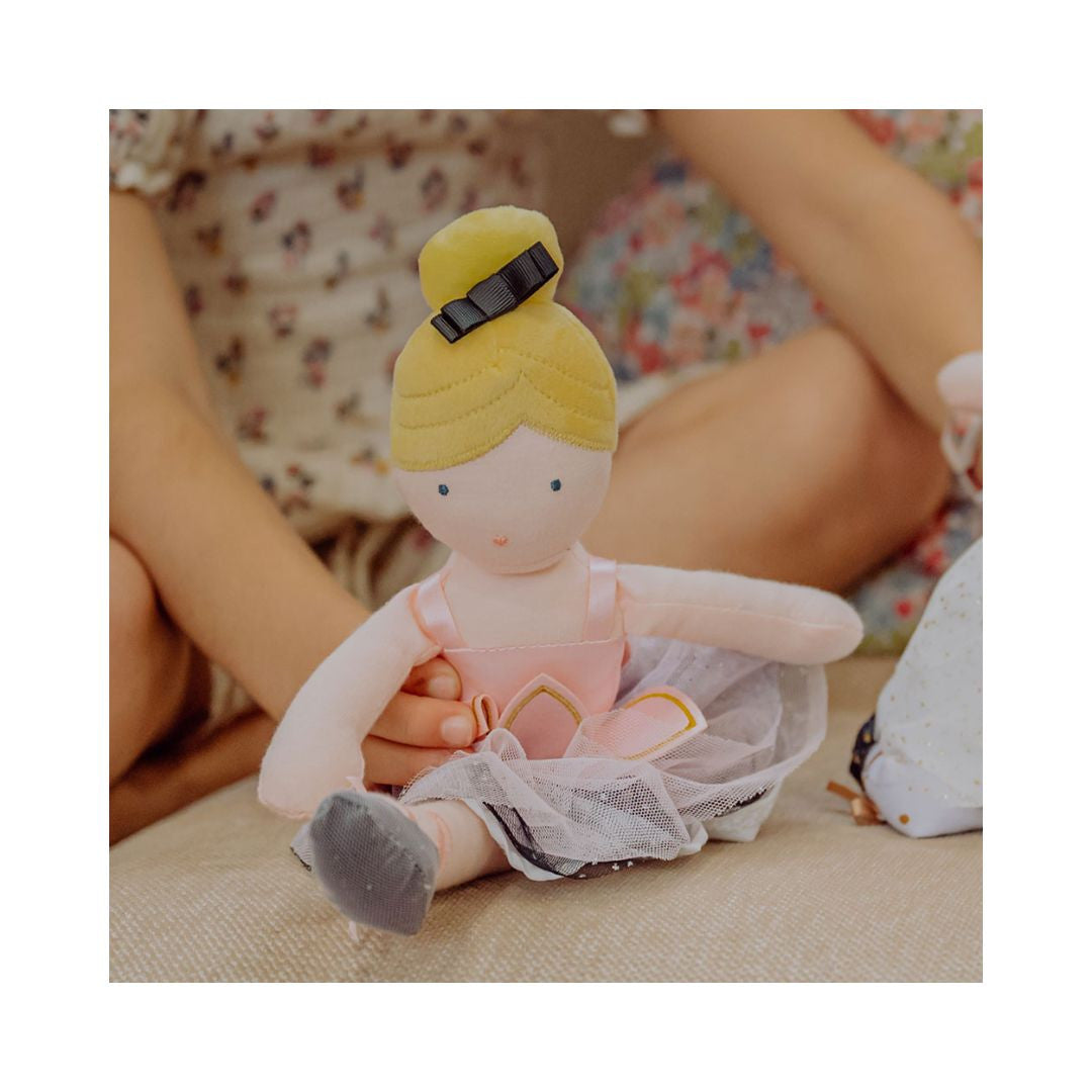 Jolijou - Poupée en tissu danseuse - Margot, ma petite ballerine - 35 cm