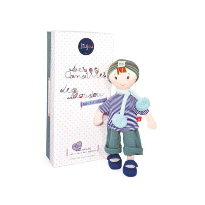 Jolijou - Poupée de chiffon- Les Canailles de Doudou - Tim - 36 cm